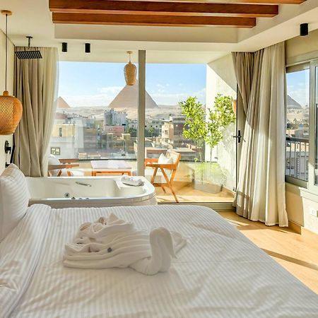 Galaxy Pyramids View Inn Kafret el-Gabal Exterior photo