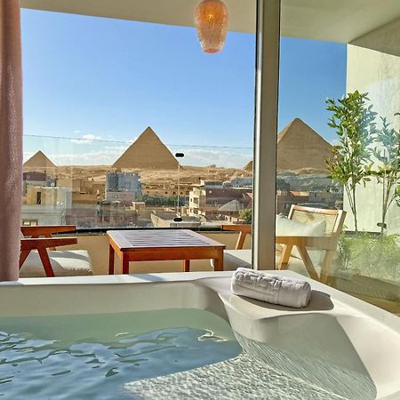 Galaxy Pyramids View Inn Kafret el-Gabal Exterior photo