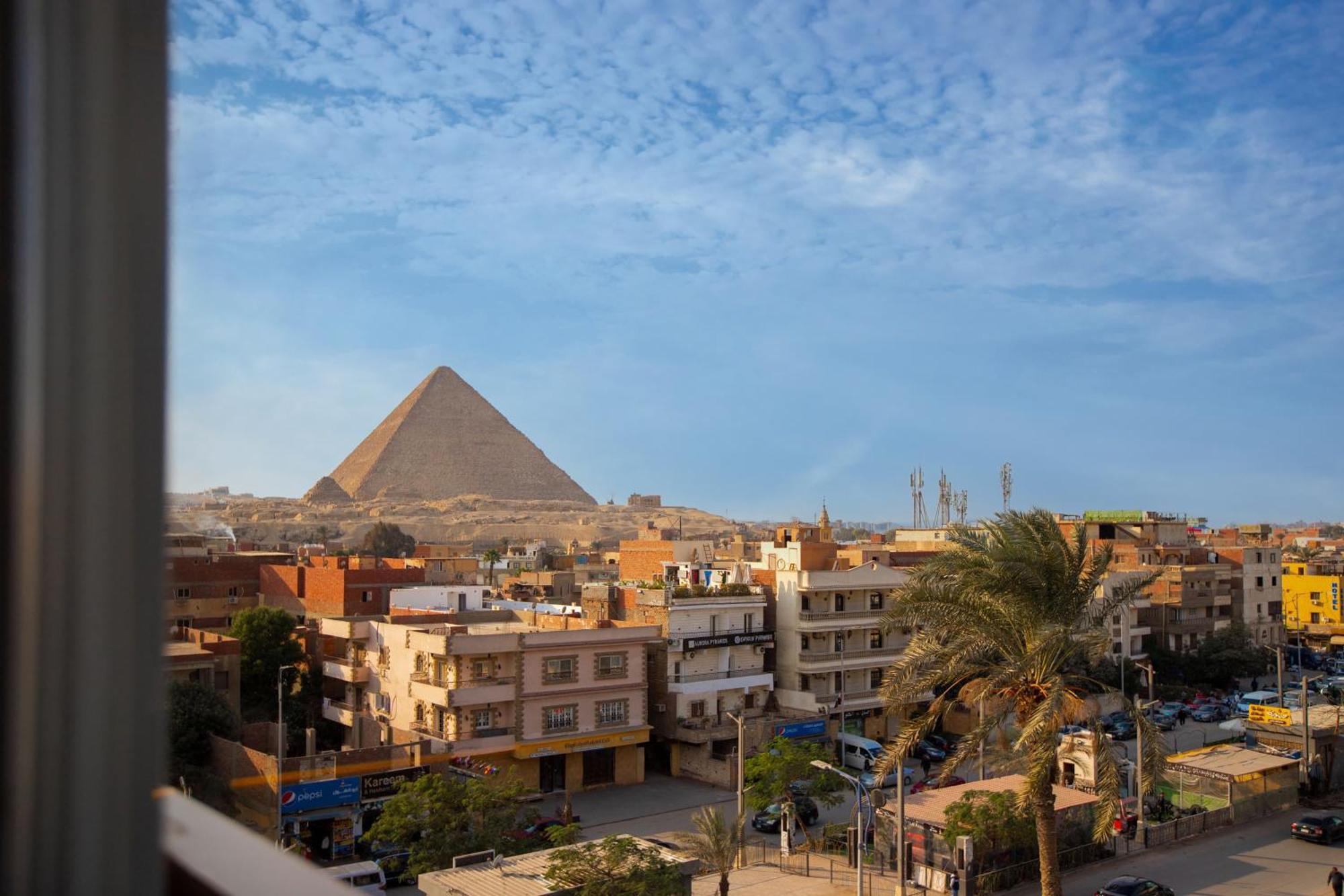 Galaxy Pyramids View Inn Kafret el-Gabal Exterior photo