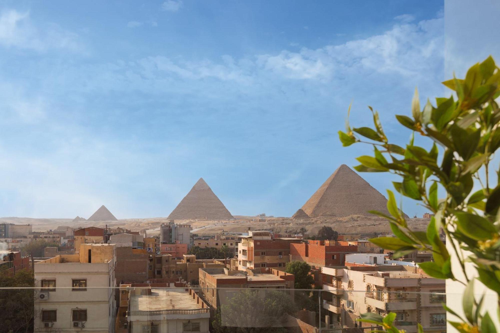 Galaxy Pyramids View Inn Kafret el-Gabal Exterior photo