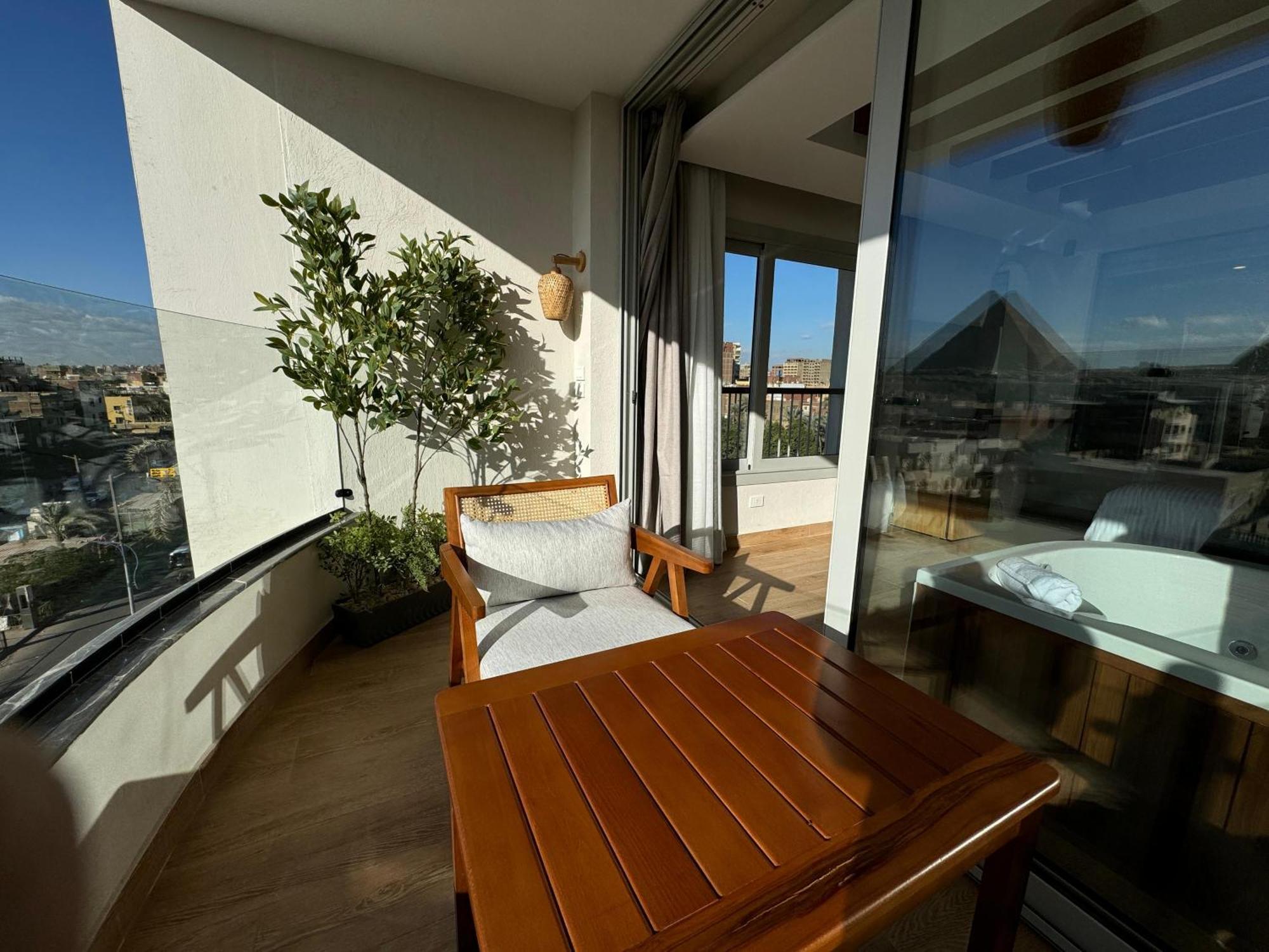 Galaxy Pyramids View Inn Kafret el-Gabal Exterior photo