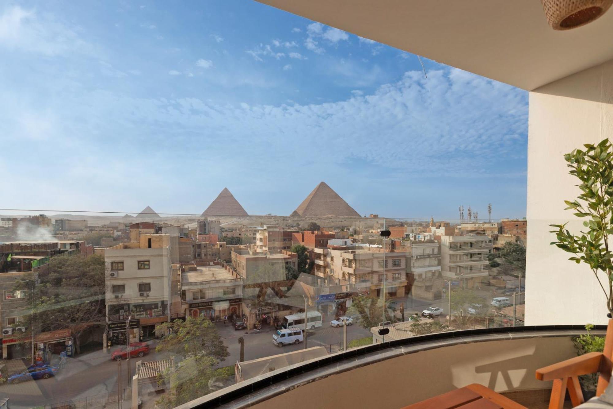 Galaxy Pyramids View Inn Kafret el-Gabal Exterior photo